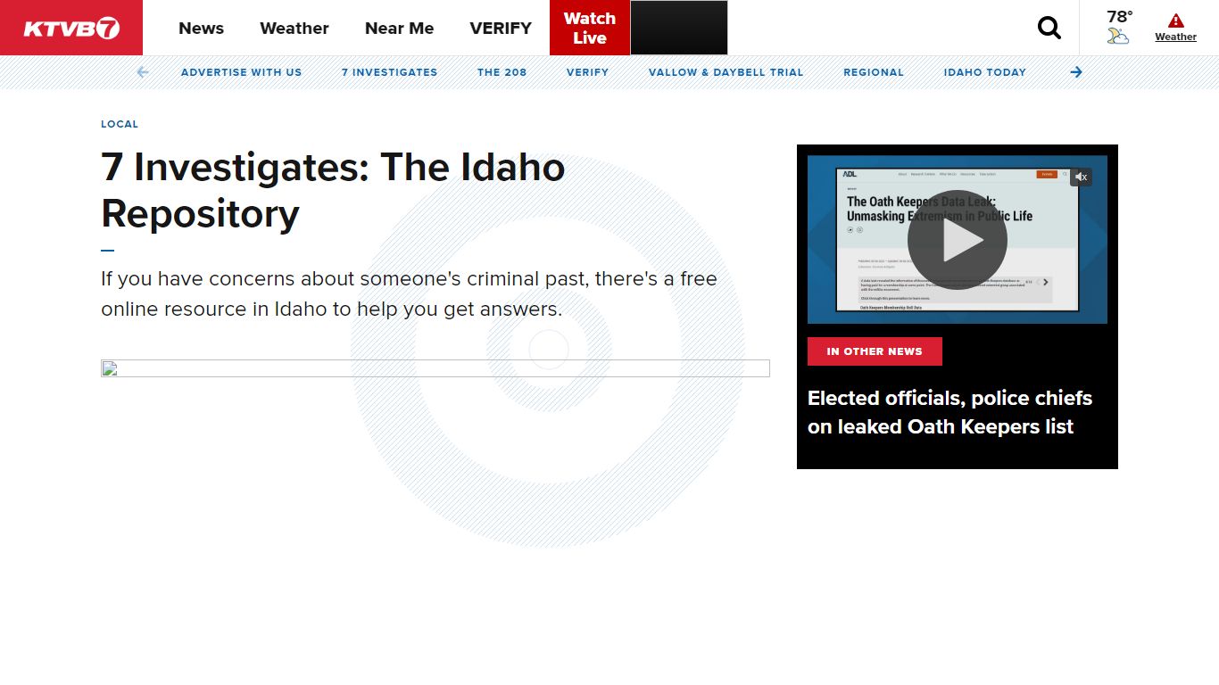 7 Investigates: The Idaho Repository | ktvb.com